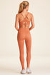 ALALA | Flow Seamless Bra in Terracotta